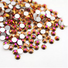 2058 Стразы Rose Metallic SS16, 100 штук